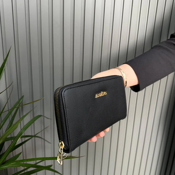 Armine Bayan Çanta Düz Siyah ARC0501 - Resim 2