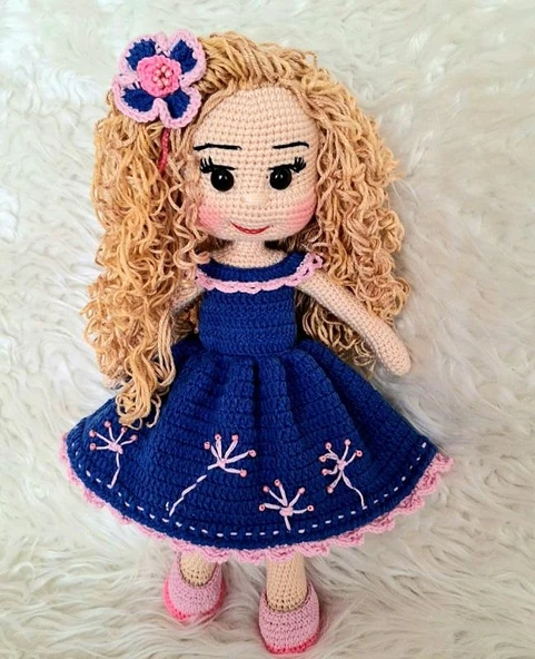 Nevra Bebek Amigurumi Organik Oyuncak - 2
