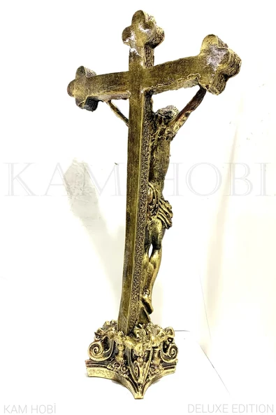 HZ. İSA ÇARMIHA GERİLİ HEYKEL 40CM - 5