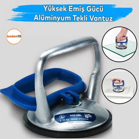 İthal Vantuz Cam Vantus Vakumlu Fayans Ahşap Tutucu Taşıma Araba Kaporta Göcük Çektirme Alüminyum