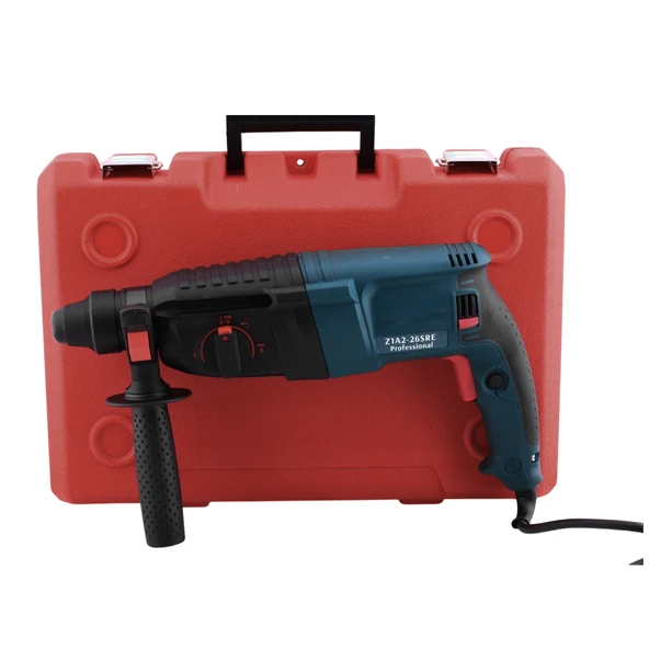 Sds Plus Darbeli Matkap 800 W Metal Beton Ahşap Kömürlü Delme Kırıcı Delici 2.7 Joule Pnömatik - 5