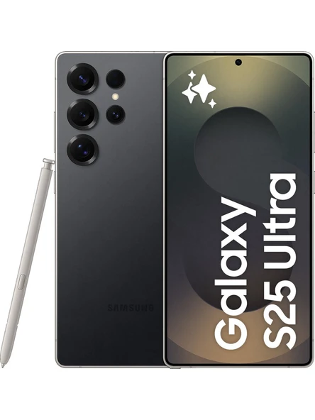 Samsung Galaxy S25 Ultra 12 GB 1 TB Titanyum Siyah (Samsung Türkiye Garantili)