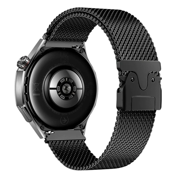 Gear S3 22mm Zore KRD-25 Metal Hasır Kordon - 2