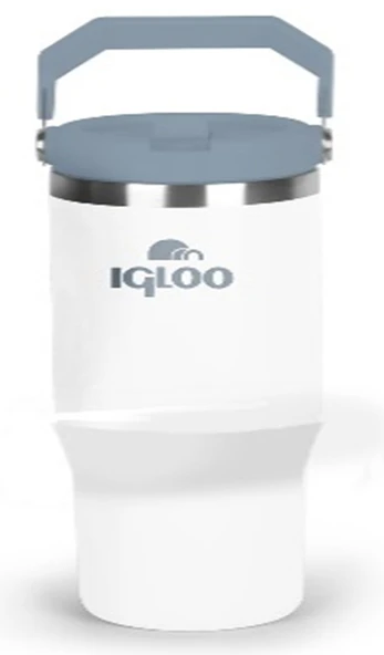 Igloo Powder Termos 900ml 205788 Beyaz Mavi