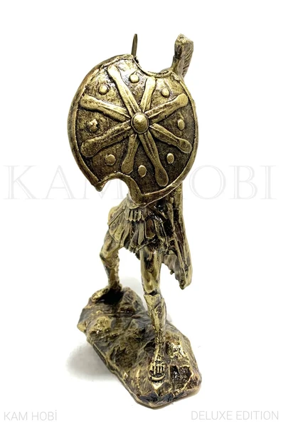 ACHİLLES SAVAŞÇISI KILIÇLI HEYKEL 20CM - 4