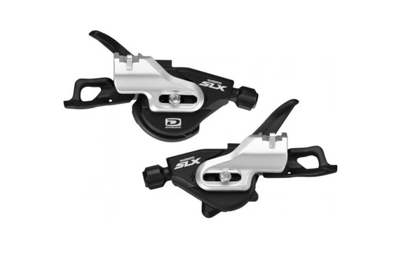 Shimano Slx SL-M670 I-SPEC Vites Kolu 3X10 Sağ Sol Vites Kolu  Set SLX Vites Kolu Kelepçesiz