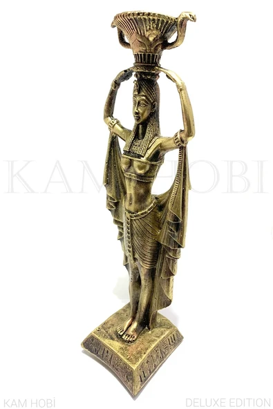 İSİS KRALİÇE ŞAMDANLIK HEYKEL 30CM - 2