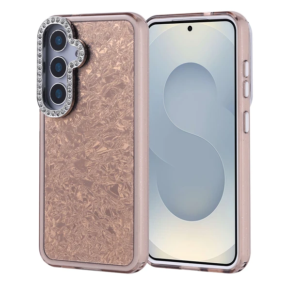 Galaxy S25 Kılıf Taşlı Tasarımlı Zore Kapi Kapak - 4