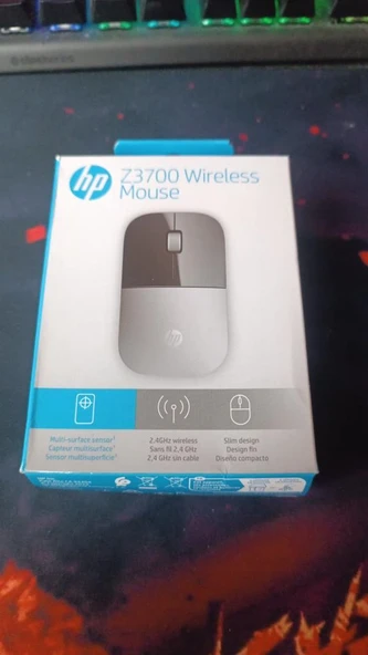 HP Z3700 Kablosuz Gümüş Mouse X7Q44AA (OUTLET)