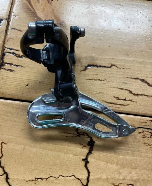 Shimano Deore LX fd-m565 Ön Aktarıcı 3x8V Alttan Çektirmeli Orta Vites Aktarıcı 34.9 mm Retro - 5