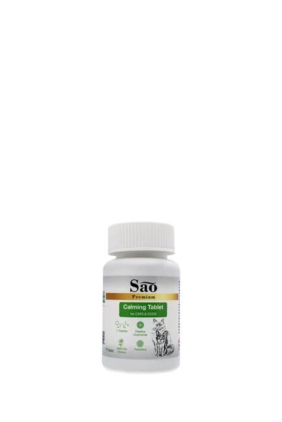 SAO Calming Kedi ve Köpekler İçin Sakinleştirici Çiğnenebilir Tablet 75 Adet - 2