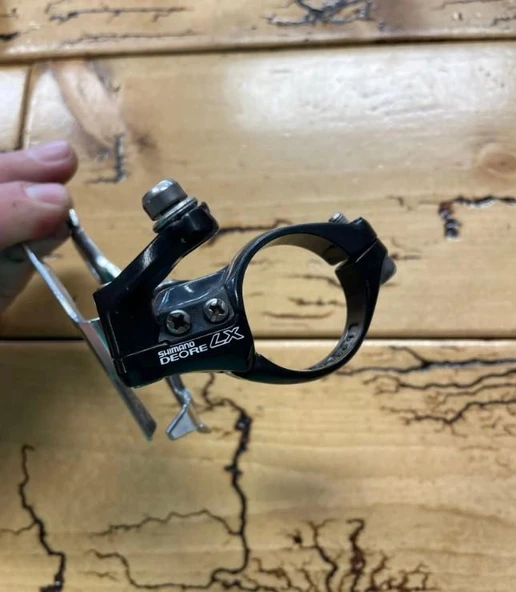 Shimano Deore LX fd-m565 Ön Aktarıcı 3x8V Alttan Çektirmeli Orta Vites Aktarıcı 34.9 mm Retro - 2
