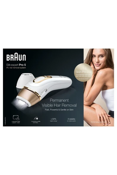 Silk Expert Pro 5 PL5154 Yeni Nesil IPL + Tasarım Çanta Lazer Epilasyon Aleti - 8