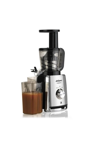 Arzum Ar1050 Freshmix Slow Juicer Meyve Ve Sebze Presi - Paslanmaz Çelik