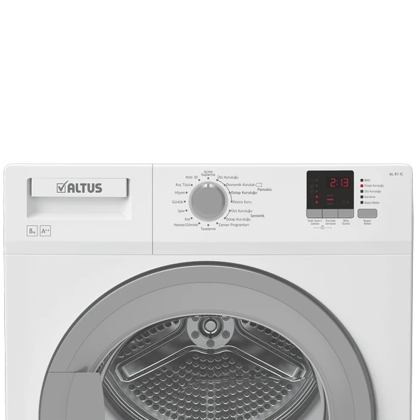 Altus AL 81 IC 8 kg Çamaşır Kurutma Makinesi - 3