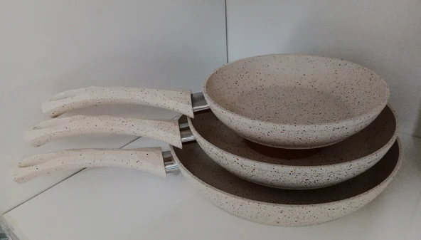 GRANİT ÜÇLÜ TAVA SETİ 20 24 28 CM ürün görseli 1