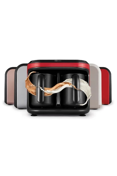 Hatır Hüps Düet Türk Kahve Makinesi Kırmızı - 6