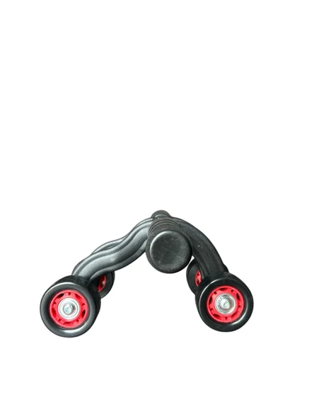 4 Tekerlekli Mekik Aleti Ab Wheel Diz Matı Hediyeli Karın Egzersiz Aleti CKS452 - 6