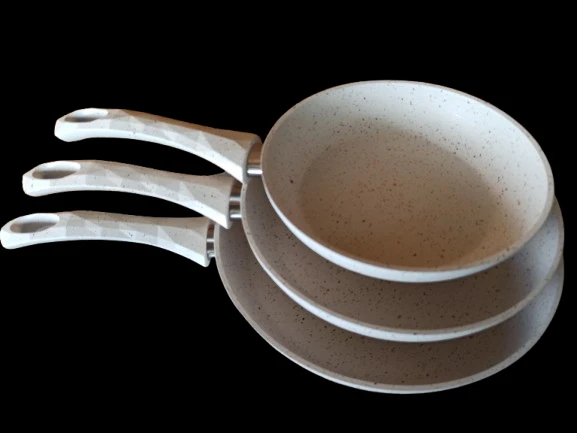 GRANİT ÜÇLÜ TAVA SETİ 29 24 28 CM