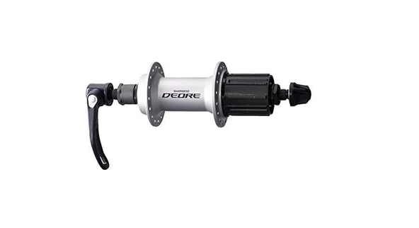 Shimano Deore HB-M590 32 Delik V-fren Bisiklet Arka Göbek Kaset Dişli Uyumlu Shımano Arka Hazne Gri - 2