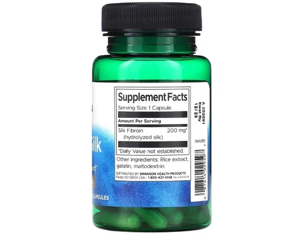 Swanson NeuroSilk 200 mg 60 Kapsül - 2