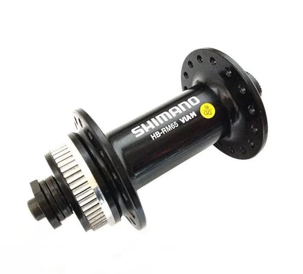 Shimano FH-RM65 32 Delik Centerlock Bisiklet Ön Göbek Ön Hazne 32d Shimano HB-RM65 Ön Göbek 32h