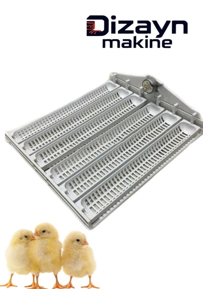 Kuluçka Makinesi 36 Kaz- 192 Bıldırcın Kapasiteli Otomatik Kuluçka Gelişim Viyolü