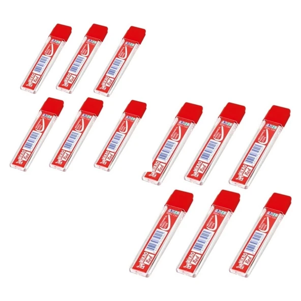 MİKRO KALEM UCU KIRMIZI 0,7 MM M-610 24 ADET