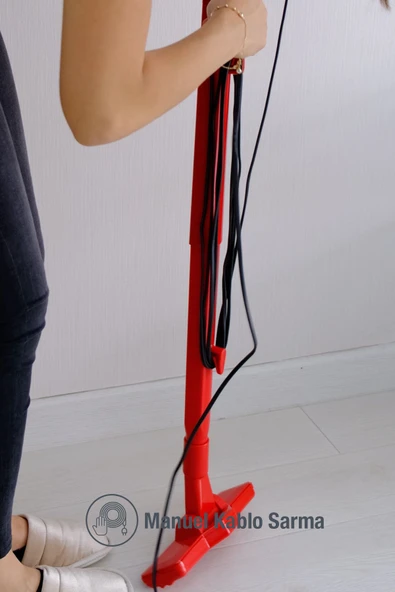 Fantom Pratik 1200 Süpürge 500W Kırmızı - Resim 4