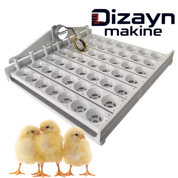 Kuluçka Makinesi 49'luk Yumurta Gelişim Viyolü