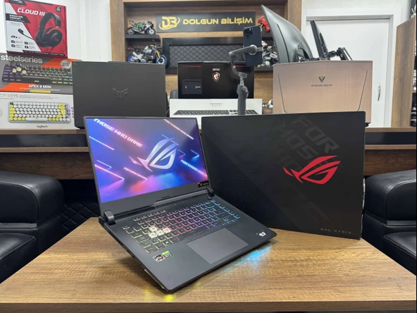 Asus ROG Strix G15 G513IC-HN037W AMD Ryzen 7 4800H 16GB RAM 512GB SSD W10 RTX3050 15.6” FHD 144Hz (İKİNCİ EL)
