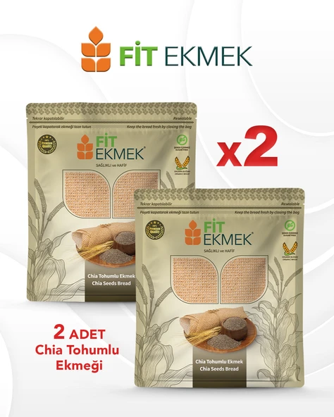 fit 2'li Chia Lavaş Ekmeği 300gr