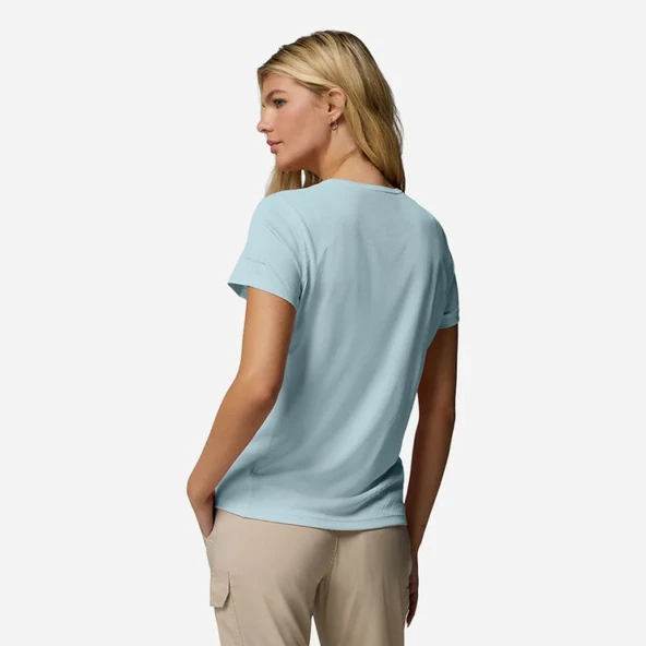 Columbia Zero Rules™ Light SS Crew Kadın Kısa Kollu Tişört AL8532 - Resim 2