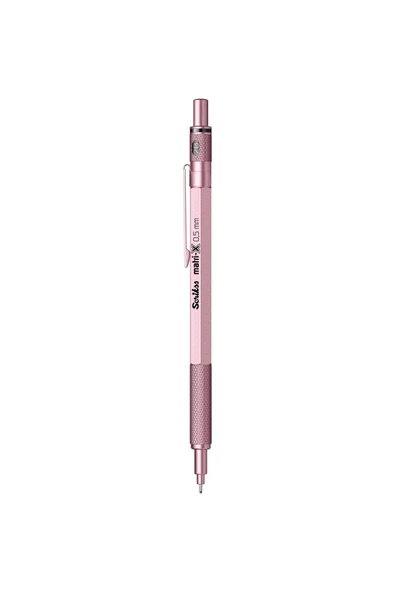 Matrix 0.5mm Mekanik Kurşun Kalem Metalik Açık Pembe - Şeffaf Kutu - 2