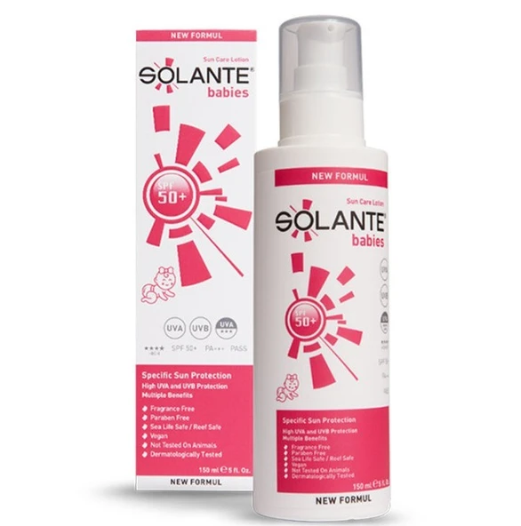 Solante Babies Spf50+ Güneş Losyonu 150 ml
