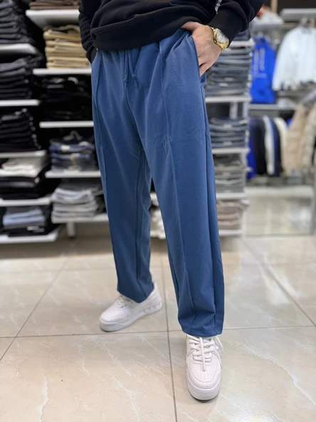 Çımalı Düz Baggy Jogger