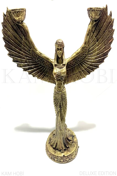 İSİS KANATLI ŞAMDAN HEYKEL 34CM