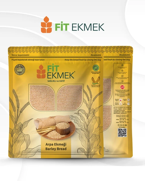 fit 2'lı paket Arpa Lavaş Ekmeği 300gr - 2