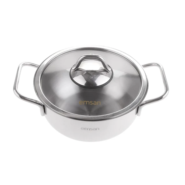 Emsan Rumeli 8 Parça Çelik Tencere Seti - 6