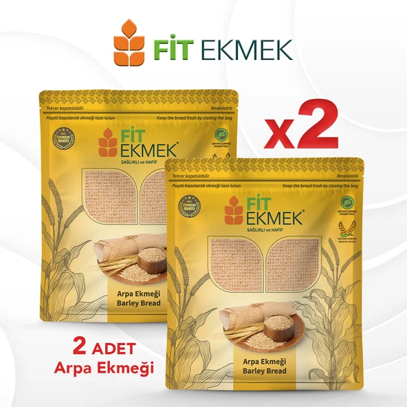 fit 2'lı paket Arpa Lavaş Ekmeği 300gr