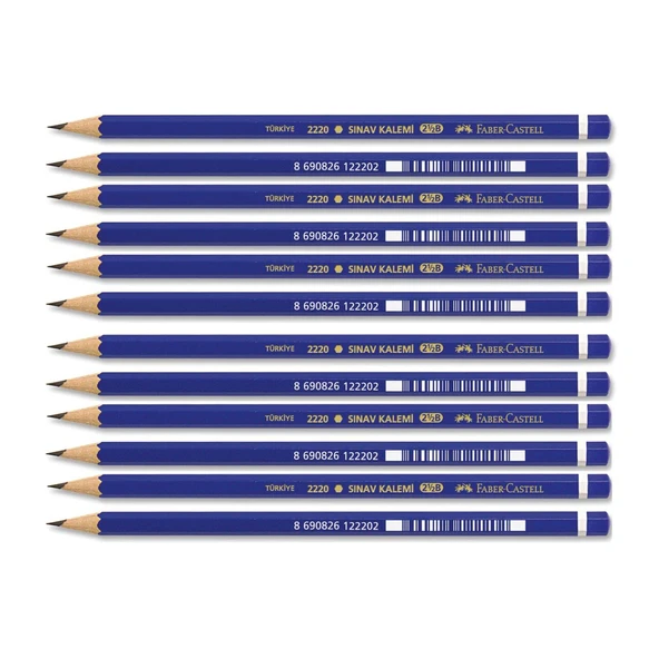 Faber Castell 2220 Sınav Kalemi 2.5B 12 Adet