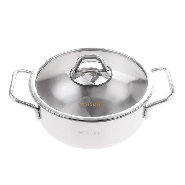 Emsan Rumeli 8 Parça Çelik Tencere Seti - 7