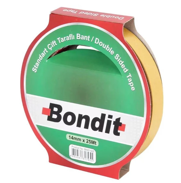 Bondit Çift Taraflı Film Bant 14 mm x 25 Mt