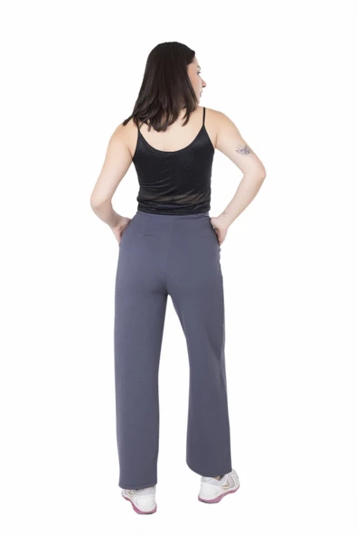 Looksense Kadın Kemerli Çift Köprülü  Pantolon 01014 - Resim 7