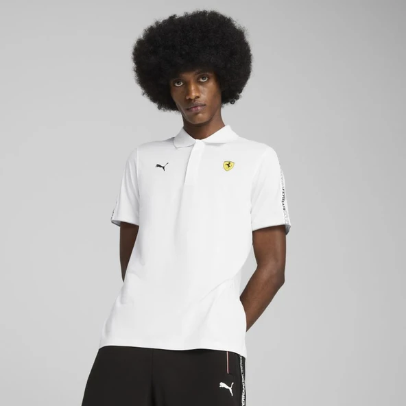 Puma Ferrari Race Cloudspun Polo Erkek Tişört 63018504 - 3