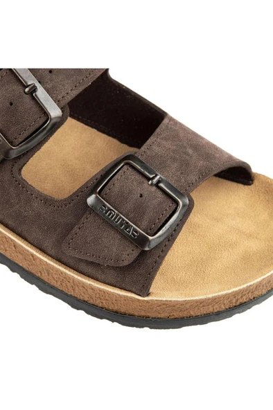 Muya Allen 31330-004 Anatomik Taban Erkek Terlik Kahve 40-45 - 4