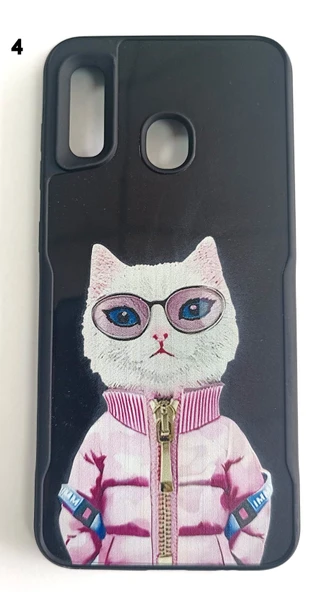 Samsung Galaxy A20/A30 Uyumlu Resimli Slikon Kılıf - Resim 4