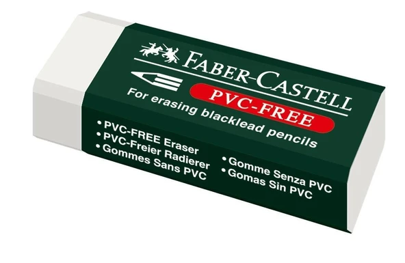 Faber Castell Orta Boy Pvc Free Beyaz Silgi No:24 1 Adet 7085/24 - 2