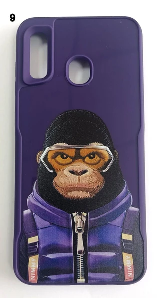 Samsung Galaxy A20/A30 Uyumlu Resimli Slikon Kılıf - Resim 9