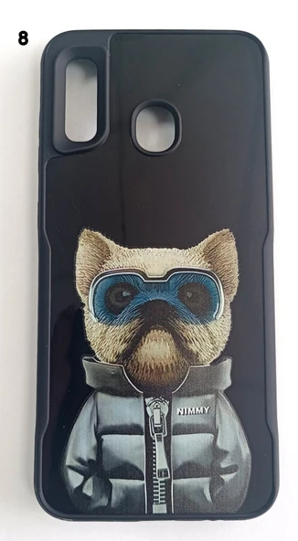 Samsung Galaxy A20/A30 Uyumlu Resimli Slikon Kılıf - Resim 8